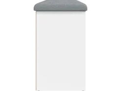 Sitzkissen|vidaXL Schuhbank Weiß 102x32x50 cm Holzwerkstoff