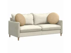 Sitzkissen|vidaXL Sitzkissen 2 Stk Ø 50 cm Cordstoff 42014190