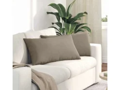 vidaXL Sofakissen 2 Stück 80 x 40 cm Stoff 42013725* Best