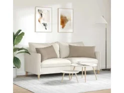 vidaXL Sofakissen 2 Stück 80 x 40 cm Stoff 42013725* Best