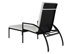 Sonnenliegen|vidaXL Sonnenliege mit Fußhocker PE-Rattan 317629