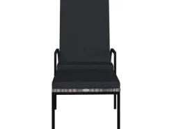 Sonnenliegen|vidaXL Sonnenliege mit Fußhocker PE-Rattan 317630