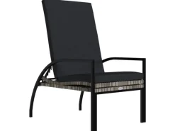 Sonnenliegen|vidaXL Sonnenliege mit Fußhocker PE-Rattan 317630