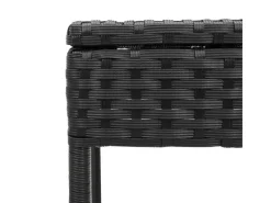 vidaXL Sonnenliege mit Tisch und Kissen Poly-Rattan 4002736* New