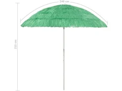 vidaXL Sonnenschirm Hawaii 240 cm 314698*