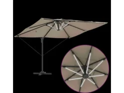 Sonnenschirme|vidaXL Sonnenschirm 286 x 285 x 270 cm Aluminium 42003322
