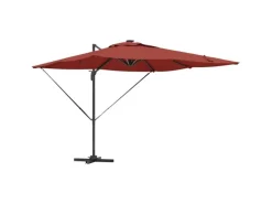 Sonnenschirme|vidaXL Sonnenschirm Terrakotta 286 x 285 x 270 cm Aluminium 42003326