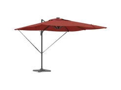 Sonnenschirme|vidaXL Sonnenschirm Terrakotta 286 x 285 x 270 cm Aluminium 42003326
