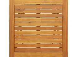 vidaXL 3-Teiliges Klappbares Bistro-Set mit Kissen aus Echtem Akazienholz 4105510* Discount