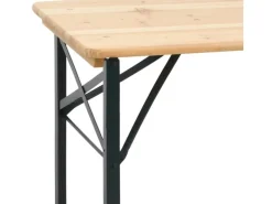 vidaXL 3-Tlg Biertisch-Set Klappbar Massivholz Tanne 363112* Online