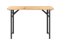 vidaXL 3-Tlg Biertisch-Set Klappbar Massivholz Tanne 363112* Online