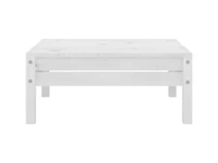 Lounge-Gartenmöbel|vidaXL 5-tlg Garten-Lounge-Set Weiß Kiefer Massivholz Modell 19