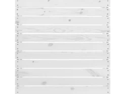 Lounge-Gartenmöbel|vidaXL 5-tlg Garten-Lounge-Set Weiß Kiefer Massivholz Modell 19