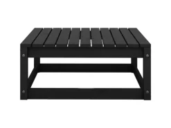 Lounge-Gartenmöbel|Gartenmöbel-Sets|vidaXL 10-tlg Garten-Lounge-Set Schwarz Massivholz Kiefer Modell 5