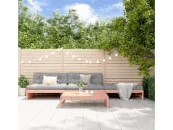 vidaXL 4-tlg Garten-Lounge-Set Massivholz Douglasie Modell 4* Sale
