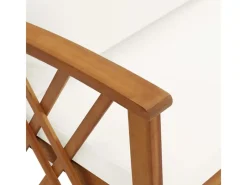 vidaXL 5-tlg Garten-Lounge-Set mit Auflagen Massivholz Akazie Modell 15* New