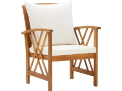 vidaXL 5-tlg Garten-Lounge-Set mit Auflagen Massivholz Akazie Modell 15* New
