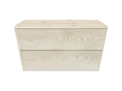 vidaXL 5-Tlg Garten-Paletten-Lounge-Set Imprägniertes Fichtenholz 3063716* Best