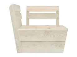 vidaXL 5-Tlg Garten-Paletten-Lounge-Set Imprägniertes Fichtenholz 3063716* Best