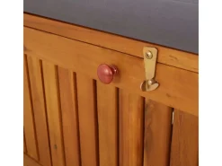 vidaXL Truhenbank mit Kissen 148 cm Massivholz Akazie* Outlet