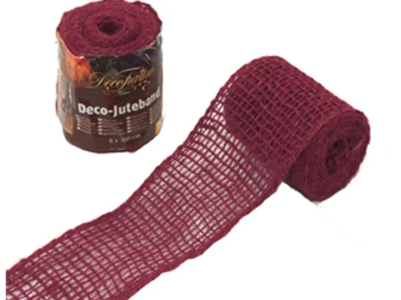 Deko-Juteband 6 cm x 300 cm*Videx Garden New