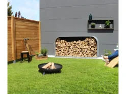 Kaminholzregal Ardor 401 flach Zinkm*Vitavia Best