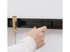 Wagner Gerätehalter 5-teilig Clips & Schiene Ausziehbar 60-110 mm x 55 cm*Wagner design yourself