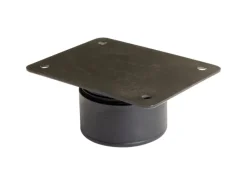 Möbelfuß Justus Lounge QuickClick mit Anschraubplatte 4er Set*Wagner New