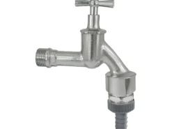 Wasserhahn 13 mm (1/2") Matt mit Rohrbelüfter*Geka Hot