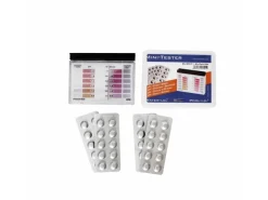 WATER-I.D. Pooltester Mini Chlor pH Brom Testgerät Manuell 40Tabletten Messgerät* Clearance