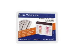 WATER-I.D. Pooltester Mini Chlor pH Brom Testgerät Manuell 40Tabletten Messgerät* Clearance