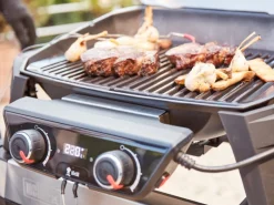 Elektrogrill Pulse 2000 mit Rollwagen 49 cm x 39 cm 2.200 W Schwarz*Weber