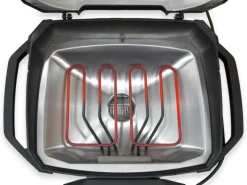 Elektrogrill Pulse 2000 mit Rollwagen 49 cm x 39 cm 2.200 W Schwarz*Weber