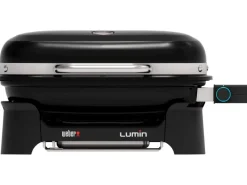 Weber Tischgrills|Elektrogrills|Elektro-Tischgrill Lumin Compact Schwarz 2200 W 43 x 28 cm