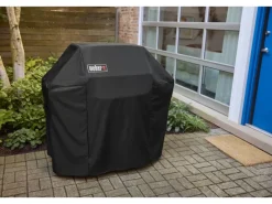 Weber Gasgrills|Gasgrill E-335 GBS Spirit 2025 mit 3 Brennern und Seitenbrenner Schwarz