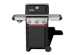Weber Gasgrills|Gasgrill E-335 GBS Spirit 2025 mit 3 Brennern und Seitenbrenner Schwarz