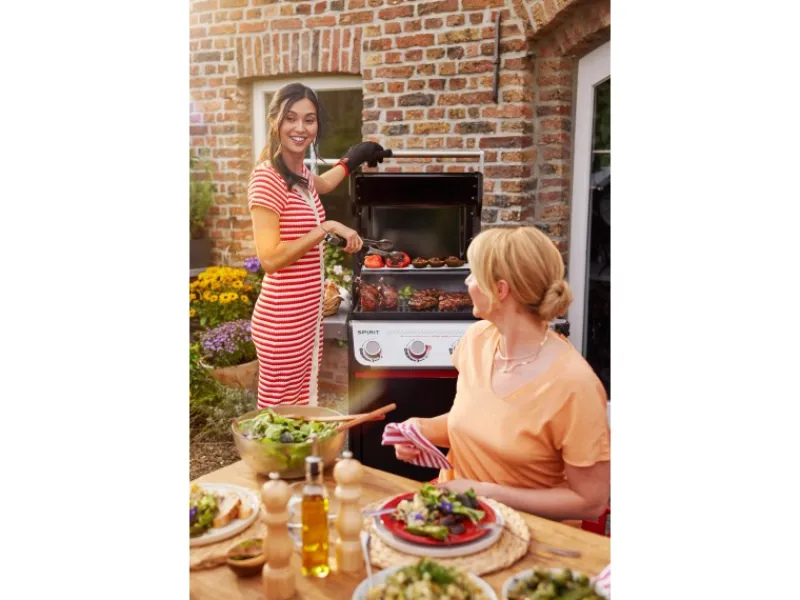 Gasgrill E-410 Spirit 2025 Schwarz 4 Brenner*Weber Discount