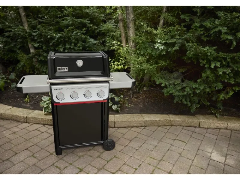 Gasgrill E-410 Spirit 2025 Schwarz 4 Brenner*Weber Discount