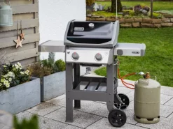 Weber Gasgrills|Gasgrill Spirit II E-210 GBS 2 Brenner Aromaschienen Schwarz