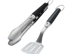 Grillbesteck-Set 2-teilig mit Grillzange und Wender aus Edelstahl*Weber Outlet