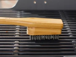 Weber Grillzubehör|Grillbürste mit Bambusholz-Griff 46 cm ohne Kratzer