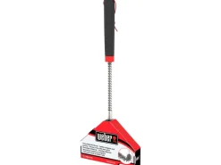 Grillbürste 3-seitig 46 cm Schwarz-Rot*Weber Clearance