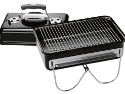 Holzkohlegrill Go-Anywhere Schwarz inkl. Briketts-Portionierer*Weber Online