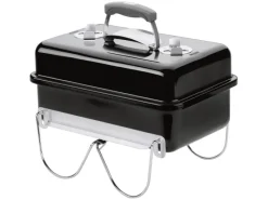 Holzkohlegrill Go-Anywhere Schwarz inkl. Briketts-Portionierer*Weber Online