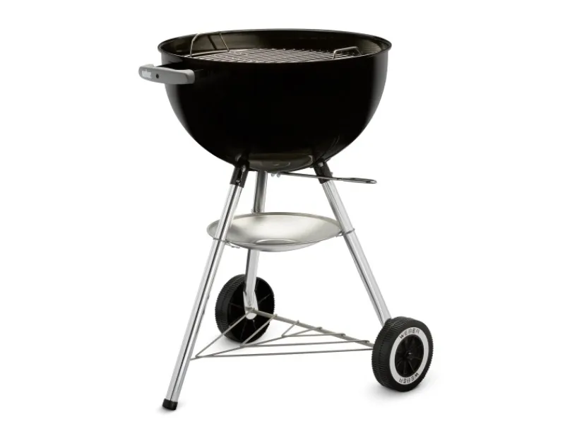 Holzkohle-Kugelgrill Classic Kettle Ø 47 cm Schwarz*Weber New