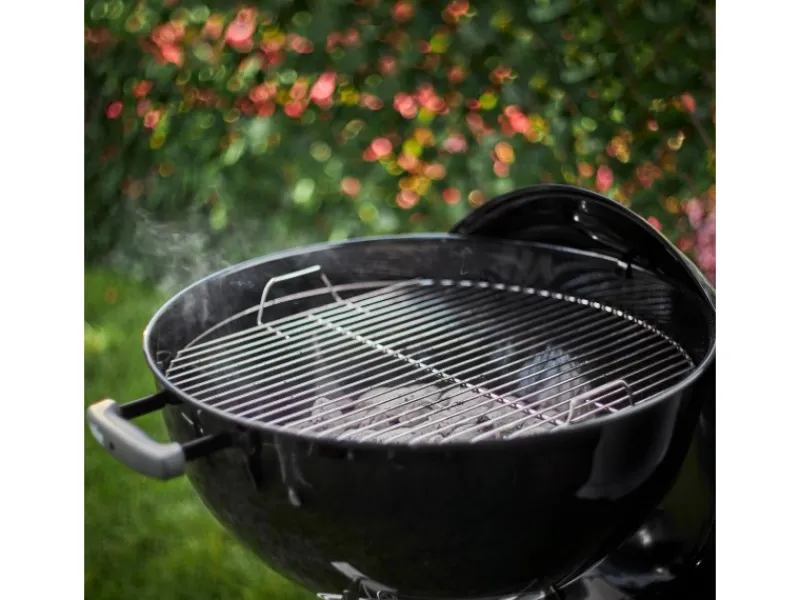 Holzkohle-Kugelgrill Classic Kettle Ø 47 cm Schwarz*Weber New