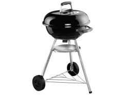 Holzkohle-Kugelgrill Compact Kettle Ø 47 cm Schwarz*Weber Discount