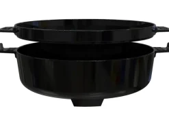 Weber Smoker|Campingzubehör|2in1 Dutch Oven & Pfanne - Gourmet BBQ System