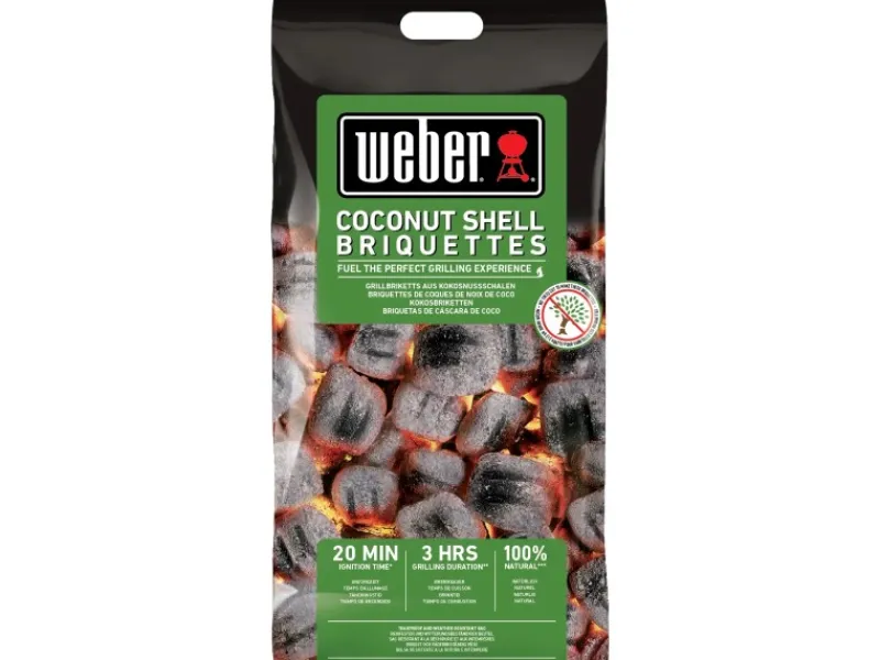 Weber Smoker|Kugelgrills|Kokosbriketts 4 kg