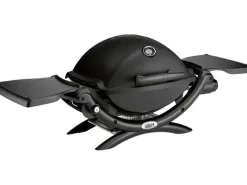 Tisch-Gasgrill Q 1200 mit 1 Brenner & Deckelthermometer Schwarz*Weber Best
